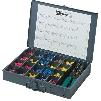 Panduit-K-1104 Component Kits Includes The Following 50 PN18-10R PN14-6R PN14-10R PN18-6F PN14-6F PN14-10F