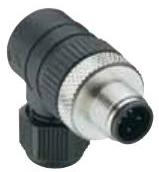 Lumberg-RSCW 5/9 Steckverbinder, rund Conn M12 Circular PIN 5 POS Screw RA Cable Mount 5 Terminal 1 Port