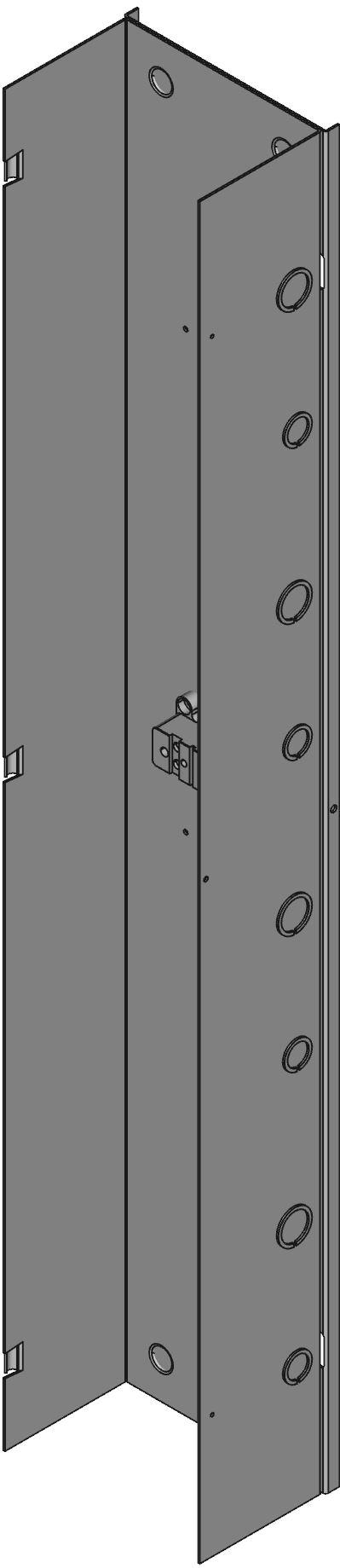 Hammond Manufacturing-CST4203  Splitter Troughs NEMA 1