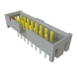 Conn Shrouded Header HDR 16 POS 2mm Solder ST Thru-Hole Tube
