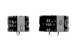 Nichicon-LGJ2D331MELC15 铝电容器 Cap Aluminum Lytic 330uF 200V 20% (35 X 15mm) Snap-In 10mm 1.1A 2000h 105°C Bulk