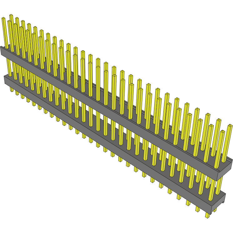 Samtec-DW-28-11-T-D-475 Steckverbinderleisten und Leiterplattenbuchsen Conn Board Stacker HDR 56 POS 2.54mm Solder ST Top Entry Thru-Hole Bulk