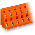Double-Deck PCB Terminal Block, 2.5 mm2, Pin spacing 10.16 mm, 2 x 8-pole, Cage Clamp