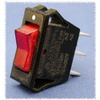 Hammond Manufacturing-1584S10 Wippschalter Switch Rocker SPDT Quick Connect Curved Rocker 10A 250VAC