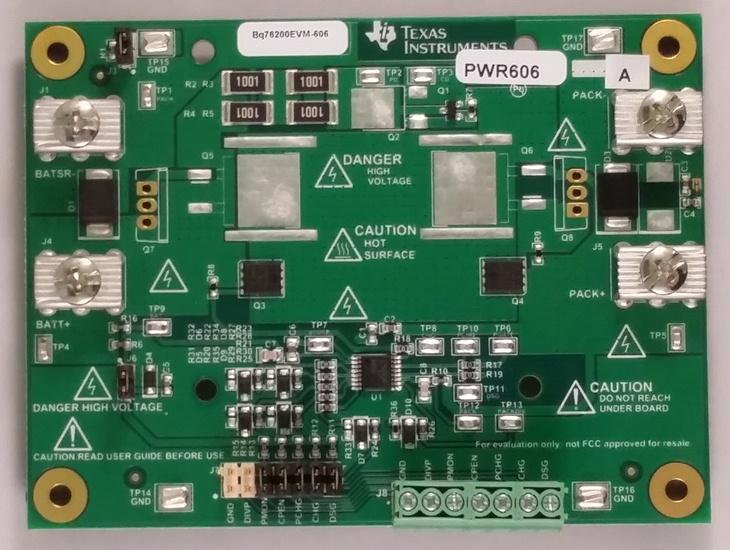 Texas Instruments-BQ76200EVM-606 Power Management Development Boards and Kits bq76200&nbsp; Battery Management 0V to 70V Output Evaluation Board