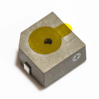 DB Unlimited-TE122412-5 Indicadores de audio y alertas Audio Transducer Mechanical 8V 16V 40mA 12V 85dBA Surface Mount Solder Pad