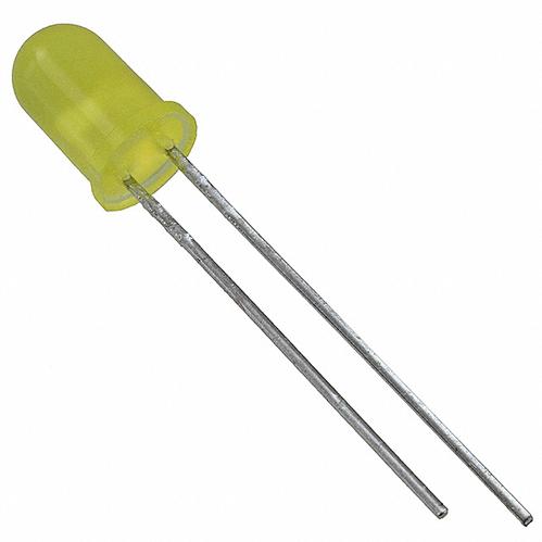 VCC (Visual Communications Company, LLC)-4304H7 LEDs LED Uni-Color Yellow 2-Pin T-1 3/4 Bag