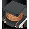 Murata Manufacturing-LQH55DN330M03L Induktionsspule, Oberflächenmontage Inductor Power Chip Unshielded Wirewound 33uH 20% 1MHz Ferrite 0.9A 0.448Ohm DCR 2220 T/R