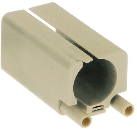 HARTING-09150033101 Accessori per connettori Connector Accessories Insert Straight Polycarbonate Pebble Gray
