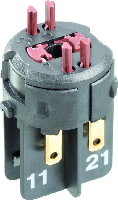 RAFI GmbH & Co. KG-1.20.126.504/0000 Bloques de contacto Contact Block With Quick-Connect Terminal and Gold Contacts