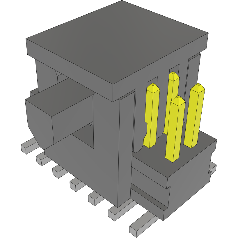 Samtec-FTSH-107-01-L-DV-K-P-TR Piastre connettori e prese PCB Conn Unshrouded Header HDR 14 POS 1.27mm Solder ST Top Entry SMD TIGER CLAW™ T/R