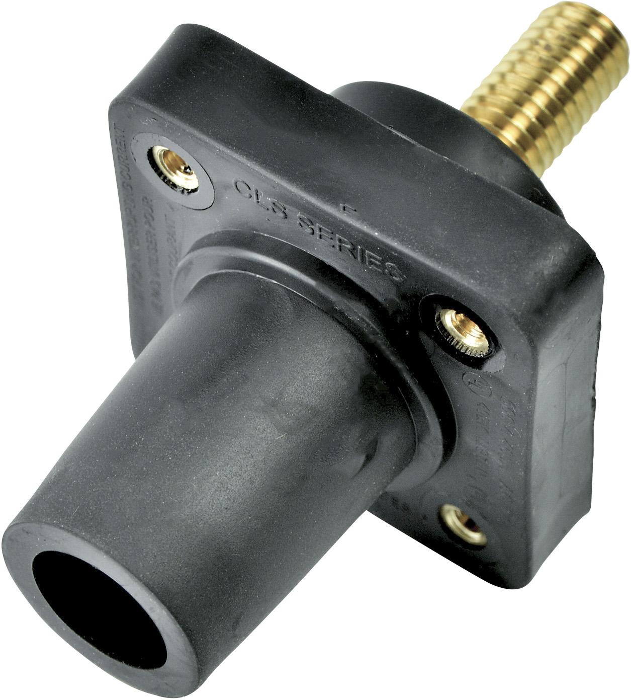 Marinco-CLS40FRSB-A Steckverbinder CLS Series Panel Mount (400A / 600V) 1.125 Threaded Stud Female - Black (A)