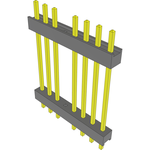Conn Board Stacker HDR 8 POS 2.54mm Solder ST Top Entry Thru-Hole Bulk