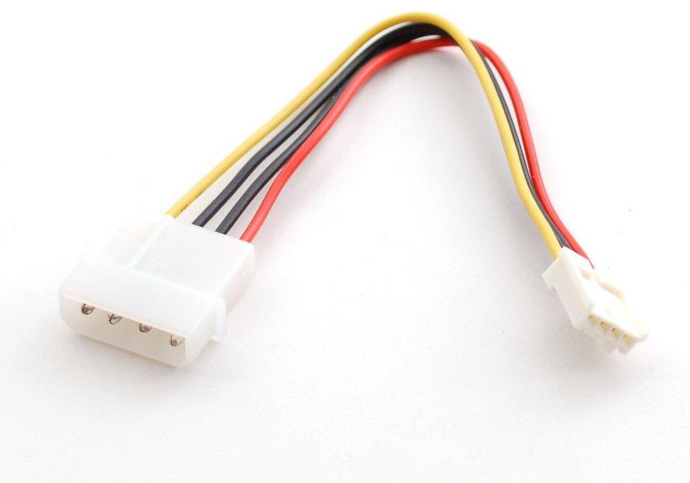 Adafruit Industries-425 Cable Assembly DC Power Cable Assembly DC Power 0.05m AT to ATX 4 to 4POS 18AWG
