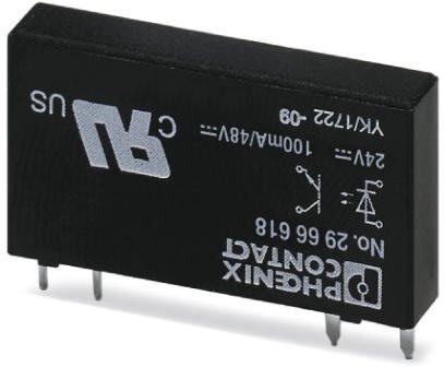 PHOENIX CONTACT-2966618 固态继电器 Relay SSR 7mA 1.2V DC-IN 48V DC-OUT 4-Pin