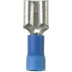 Panduit-EDV14-250B-L Terminali connettore Disconnect Terminal 14-16AWG Brass Blue F 20.6mm Tin Loose