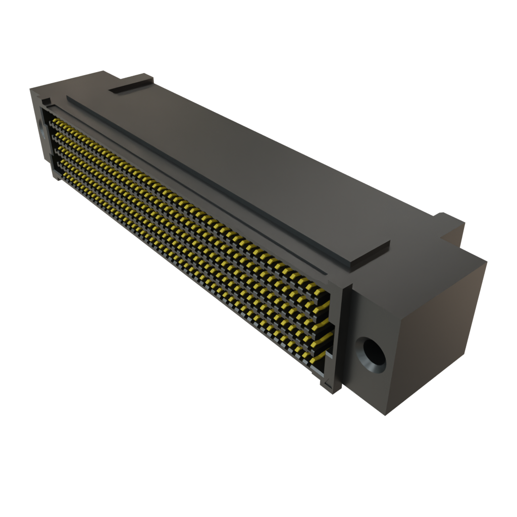 Samtec-SEAF-50-01-L-10-2-RA-GP-TR Steckverbinderleisten und Leiterplattenbuchsen Conn Open Pin Field Array SKT 500 POS 1.27mm Solder RA Side Entry SMD T/R