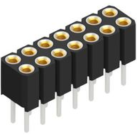 Fischer Elektronik GmbH & Co. KG-BLY 2 14 Connector Headers and PCB Receptacles Conn Socket Strip SKT 14 POS 2mm Solder ST Top Entry Thru-Hole