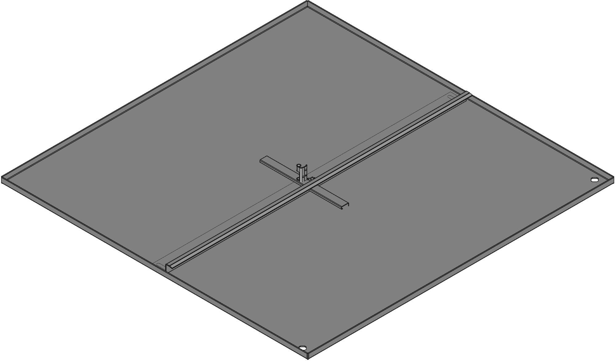 Hammond Manufacturing-ESP3636 null Eclipse Swing Panel