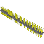 Conn Unshrouded Header HDR 62 POS 2.54mm Solder ST Top Entry Thru-Hole Bulk