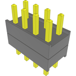 Conn Board Stacker HDR 8 POS 2.54mm Solder ST Top Entry Thru-Hole Bulk