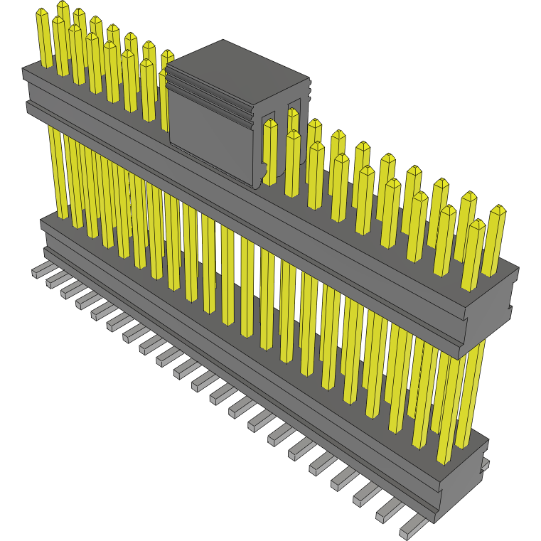 Samtec-FW-21-05-LM-D-472-118-A-P-TR Cabezales del conector y receptáculos PCB Conn Board Stacker HDR 42 POS 1.27mm Solder ST Top Entry SMD FLEX STACK™ T/R