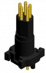 CONEC-42-01398 Connecteur circulaire Conn M8 Circular PIN 5 POS Solder ST Thru-Hole 5 Terminal 1 Port Bulk
