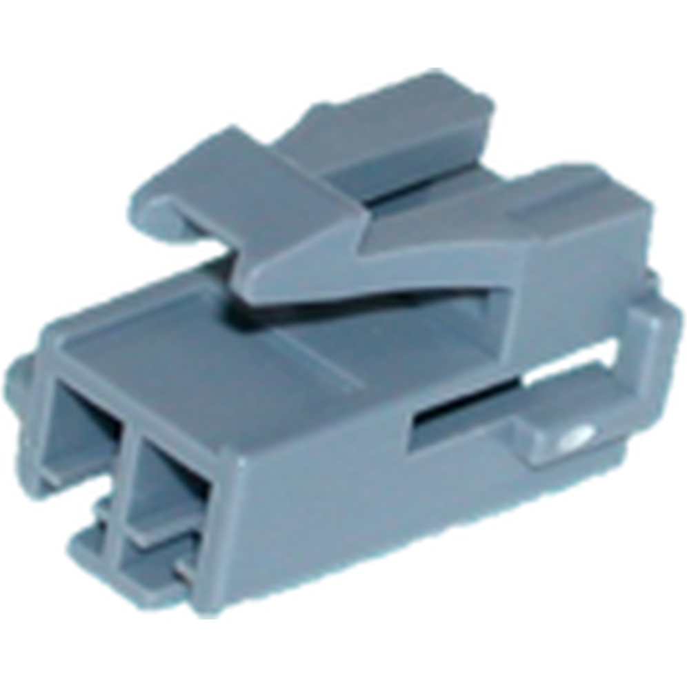 Delphi-12129082 分立接线罩连接器 Conn Housing F 2 POS Crimp ST Cable Mount Gray