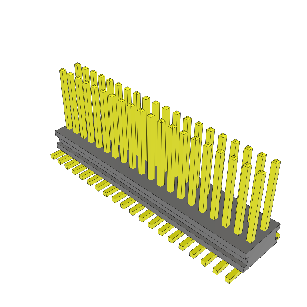 Samtec-FTE-120-02-G-DV Cabezales del conector y receptáculos PCB Conn Unshrouded Header HDR 40 POS 0.8mm Solder ST SMD Tube