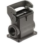 Surface Mount Housing 90° 10/B Shell Size Glass Fibre Reinforced Polyamide Self Lock