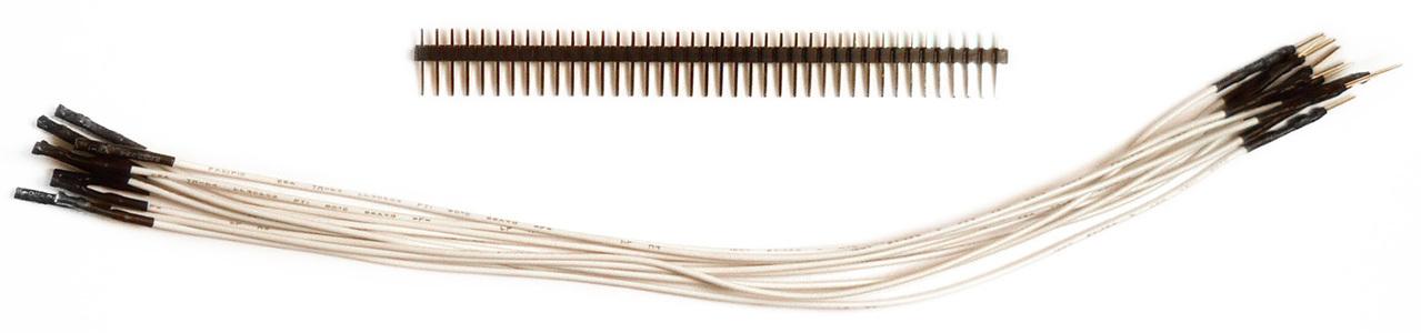 SchmartBoard-920-0090-01 Komponentensätze 10 9" Male to Female Jumpers and 40 Headers
