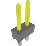 Conn Unshrouded Header HDR 2 POS Solder ST Top Entry Thru-Hole Bulk