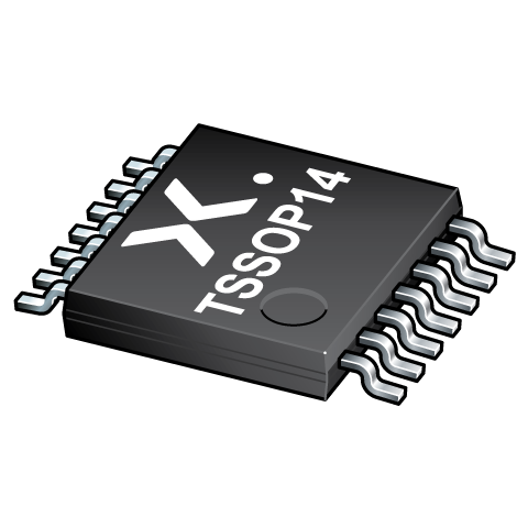 Nexperia-74HCS14PWJ Inverter, Schmitt-Trigger- Inverter Schmitt Trigger 6-Element 14-Pin TSSOP