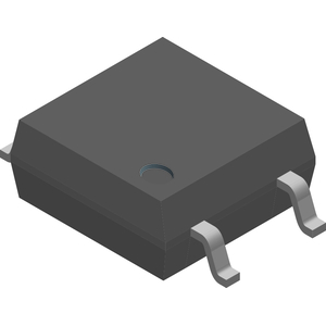 Vishay-VO1400AEFTR 固态继电器 Relay SSR 50mA 1.6V DC-IN 0.1A 60V AC/DC-OUT 4-Pin SOP T/R