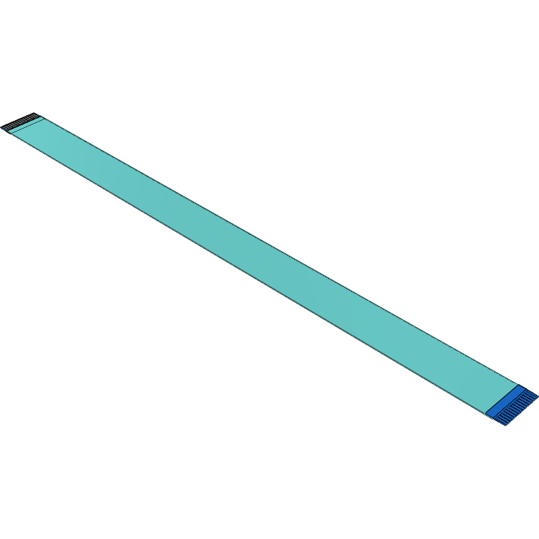 Samtec-FJ-15-R-08.50-4 Flachband Kabelbaugruppen Cable Assembly 0.21m 1mm 15 to 15POS FFC to FFC Bulk