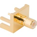 Conn SMB 0Hz to 4GHz 50Ohm Solder ST Edge Mount RCP Gold