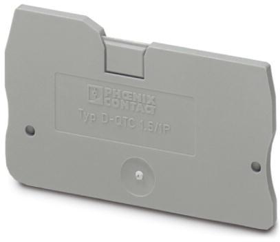 PHOENIX CONTACT-3206322 Accesorios del conector Connector Accessories End Cover Polyamide Gray