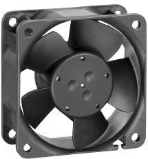 ebm-papst-618NM Gebläse und Lüfter DC Fan Axial Ball Bearing 48V 36V to 56V 20.6CFM 28dB 60 X 60 X 25.4mm Middle Speed