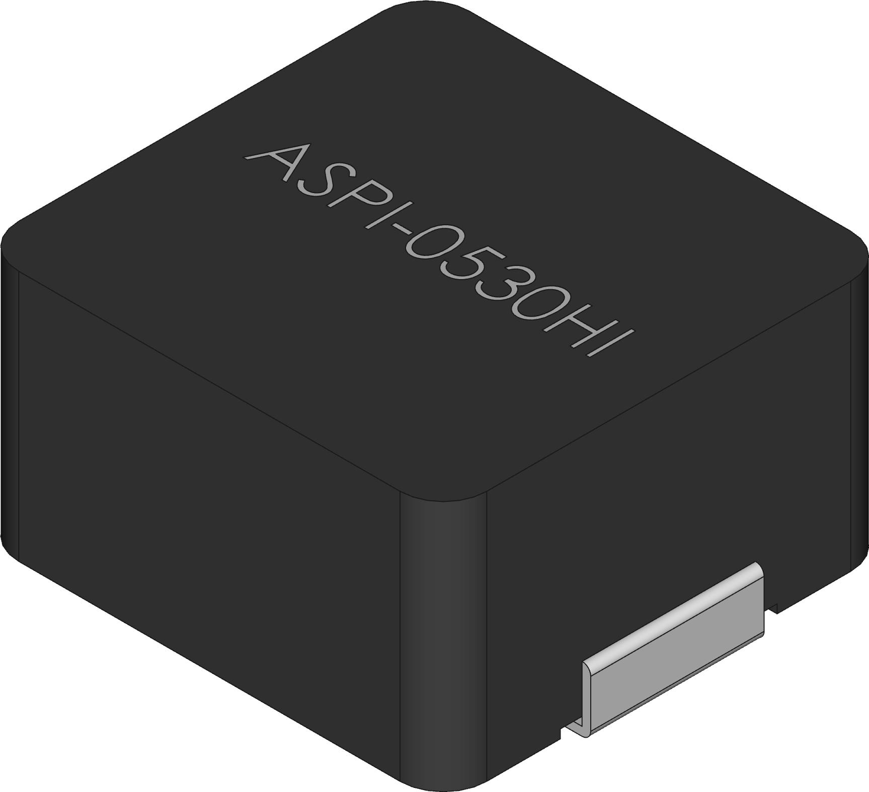 Abracon-ASPI-0530HI-2R2M-T2 Montaje superficial de inductores Inductor Power Molded Wirewound 2.2uH 20% 5.5A 0.035Ohm DCR 2220 T/R