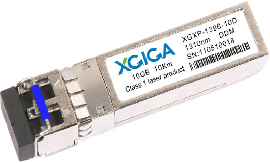 Amphenol-XGXP-1396-10D Transceptores de fibra óptica 10Gb/s 1310nm SFP 10km Transceiver
