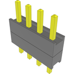 Conn Board Stacker HDR 4 POS 2.54mm Solder ST Top Entry Thru-Hole Bulk
