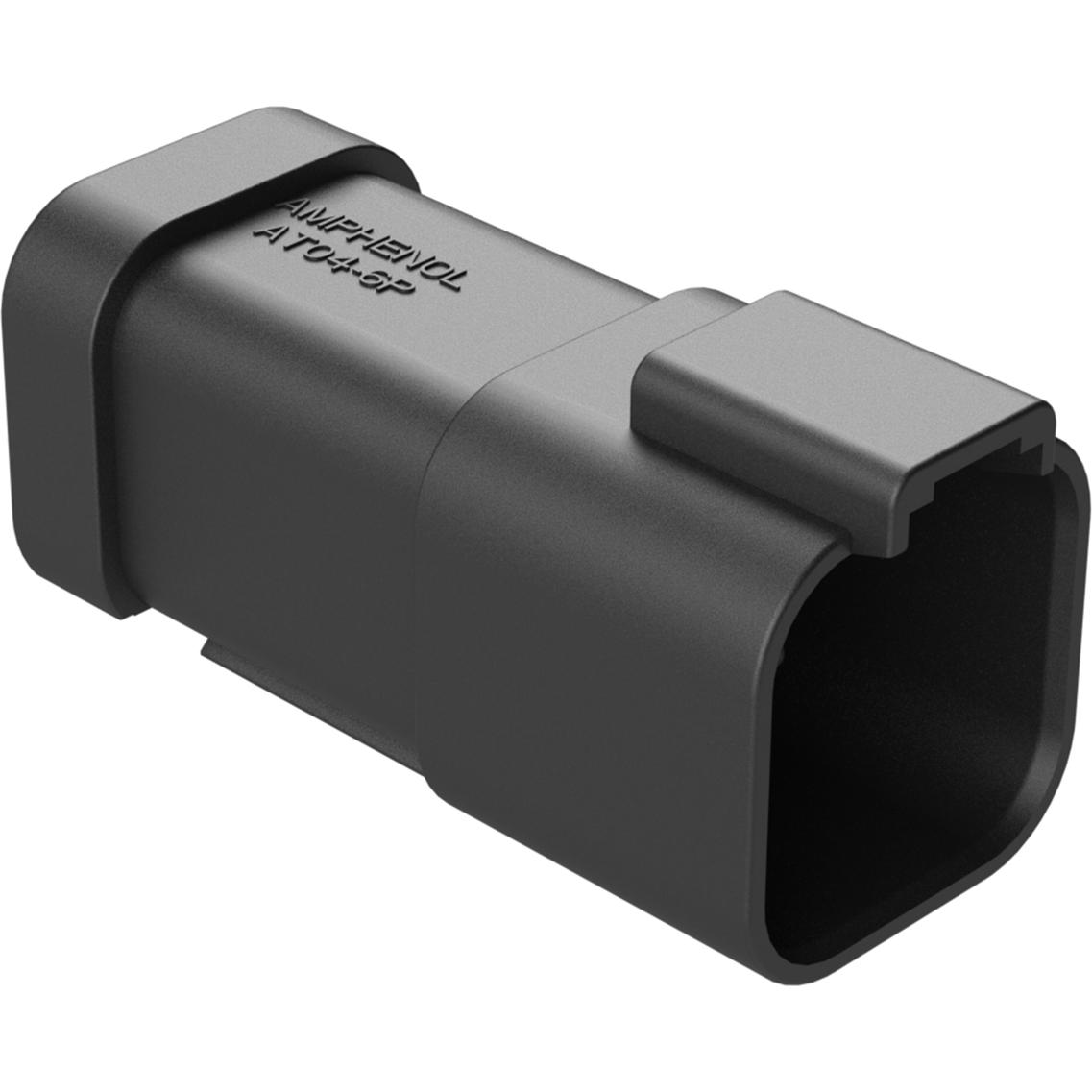 Amphenol-AT04-6P-EP13 Steckverbinderleisten und Leiterplattenbuchsen Conn Shrouded Header (4 Sides) HDR 6 POS Crimp ST Cable Mount