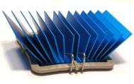 Advanced Thermal Solutions-ATS-50350P-C1-R0 Kühlkörper Heat Sink Passive BGA Spread Clip Aluminum 2.3°C/W Blue Anodized