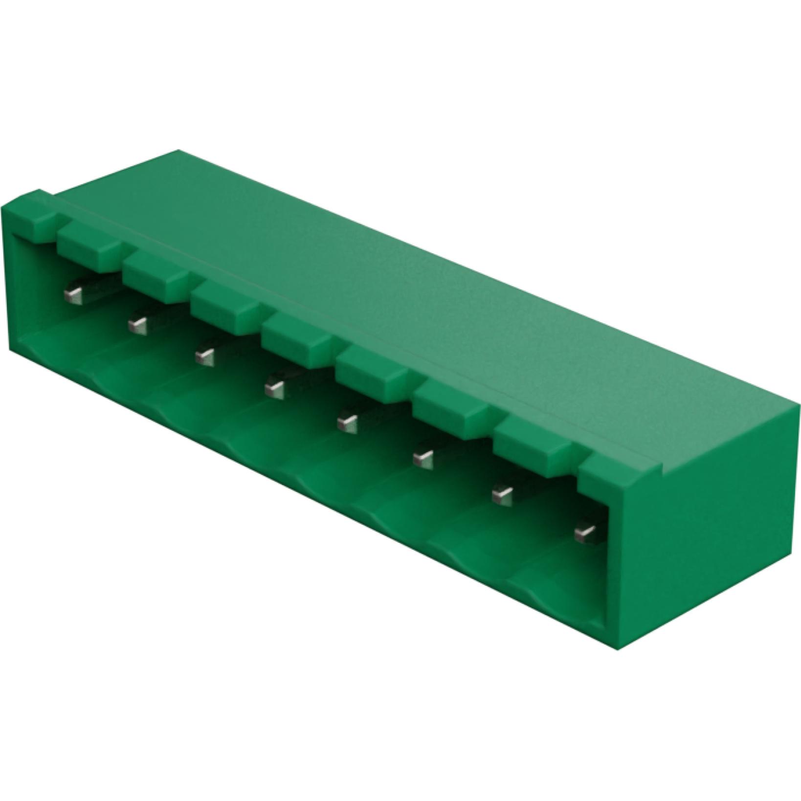 Molex-395216008 Steckverbinderleisten und Leiterplattenbuchsen Conn Shrouded Header (4 Sides) HDR 8 POS 5mm Solder ST Top Entry Thru-Hole Eurostyle