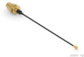 TE Connectivity-2016693-4 Kabelbaugruppen Koaxial Cable Assembly 1.13mm Cable 0.2m 30AWG RPSMA to UMCC PL-PL