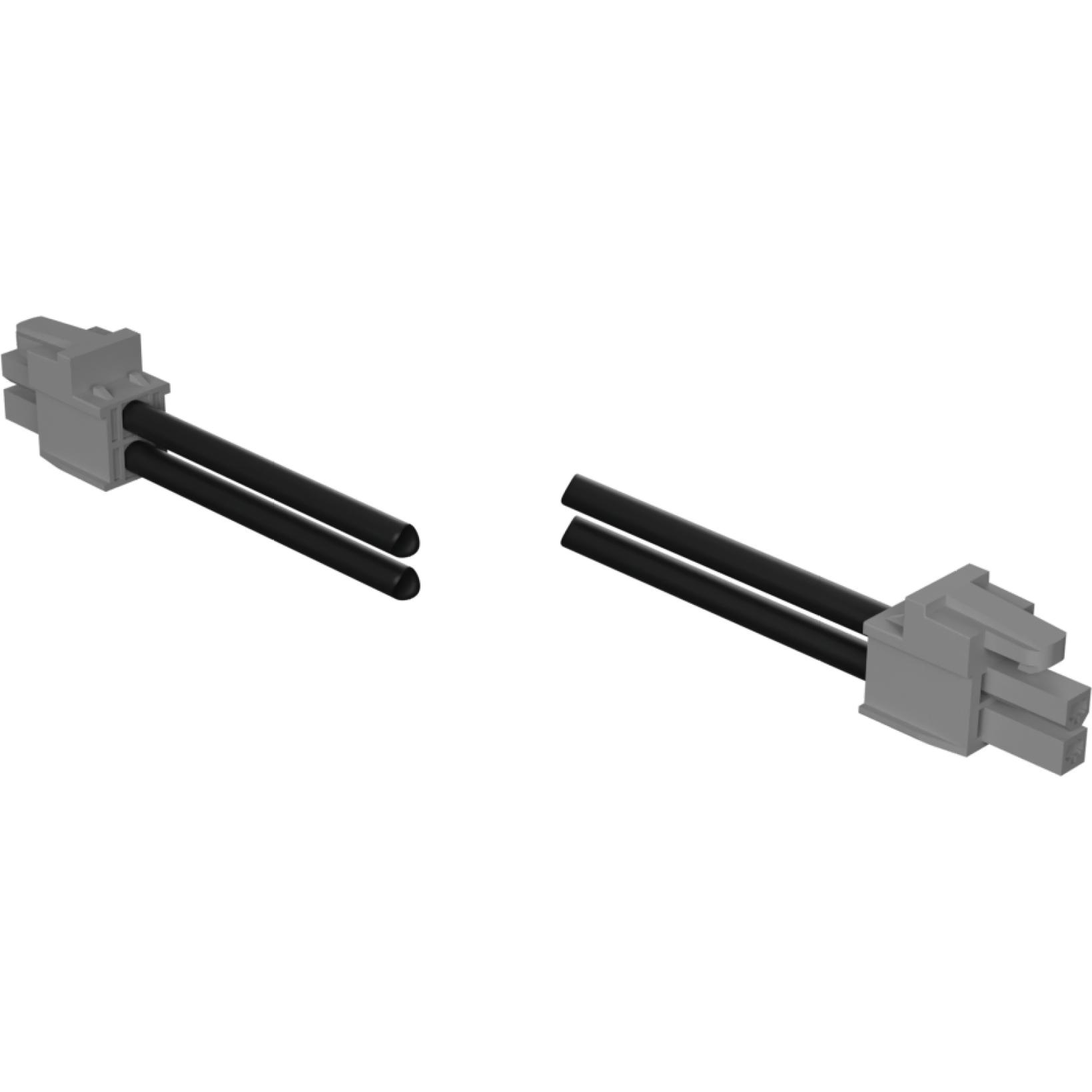 Molex-2183101023 Andere Kabelbaugruppen Cable Assembly UL 11028 0.6m 16AWG Wire to Board to Wire to Board 2 to 2 POS F-F Crimp-Crimp Bag