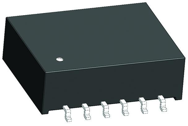 Abracon-ALANS10001-4J61JT Transformador de telecomunicaciones Telecom Transformer 4(1CT:1CT) 1.2Ohm Prim. DCR 0.9Ohm Sec. DCR 24 Terminal Gull Wing SMD