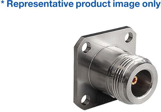 Bulgin Components PLC-RFNA4JCCMF RF-Steckverbinder N Type Series Pin Without Extended, 4 Hole Flange