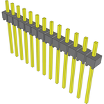 Conn Unshrouded Header HDR 13 POS 2.54mm Solder ST Top Entry Thru-Hole Bulk