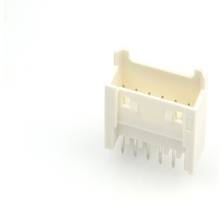 Molex-535170630 Embases de raccordement et réceptacles PCB Conn Wire to Board HDR 6 POS 2.5mm Solder ST Top Entry Thru-Hole Mini-Lock Tray
